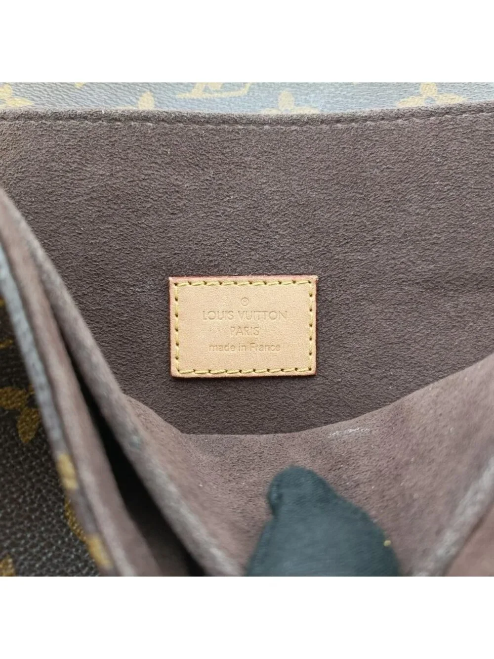 Louis Vuitton Pochette Metis MM Monogram Brown Canvas Handbag